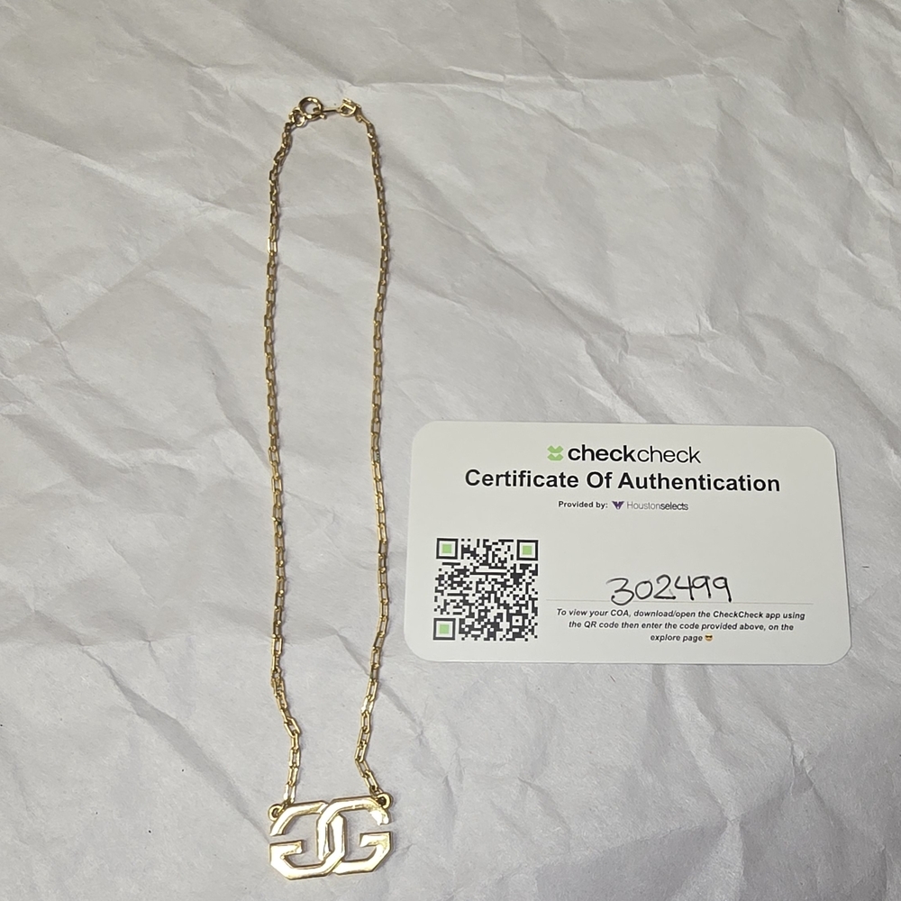 Givenchy G-logo Gold-tone Chain Necklace